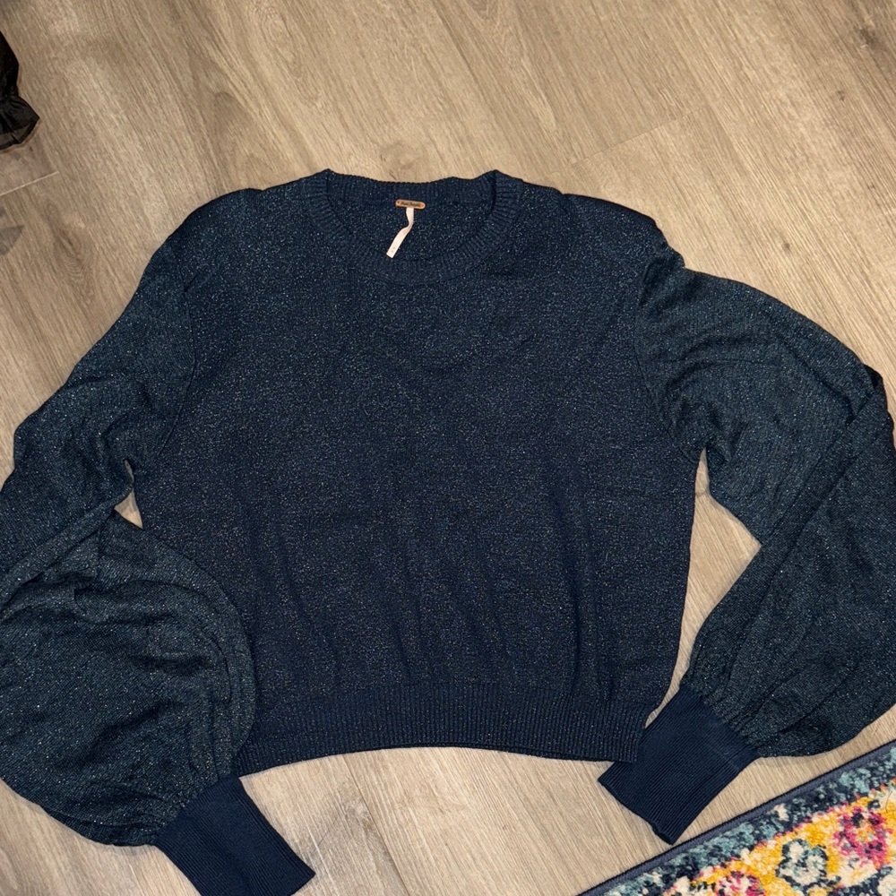 Free People Midnight Blue Sweater